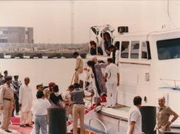 Mohterma Banezir Bhutto, Prime Minister of Pakistan visited PQA on 05th August 1989 - 8
